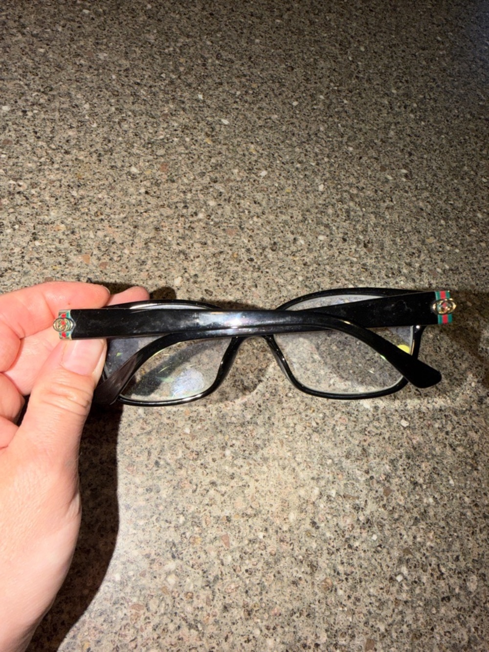 Gucci Black Cat-Eye Glasses - Picture 2 of 4
